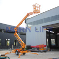 Towable Man Trailer Mounted Cherry Picker Tracked Boom Lift With Ce Iso